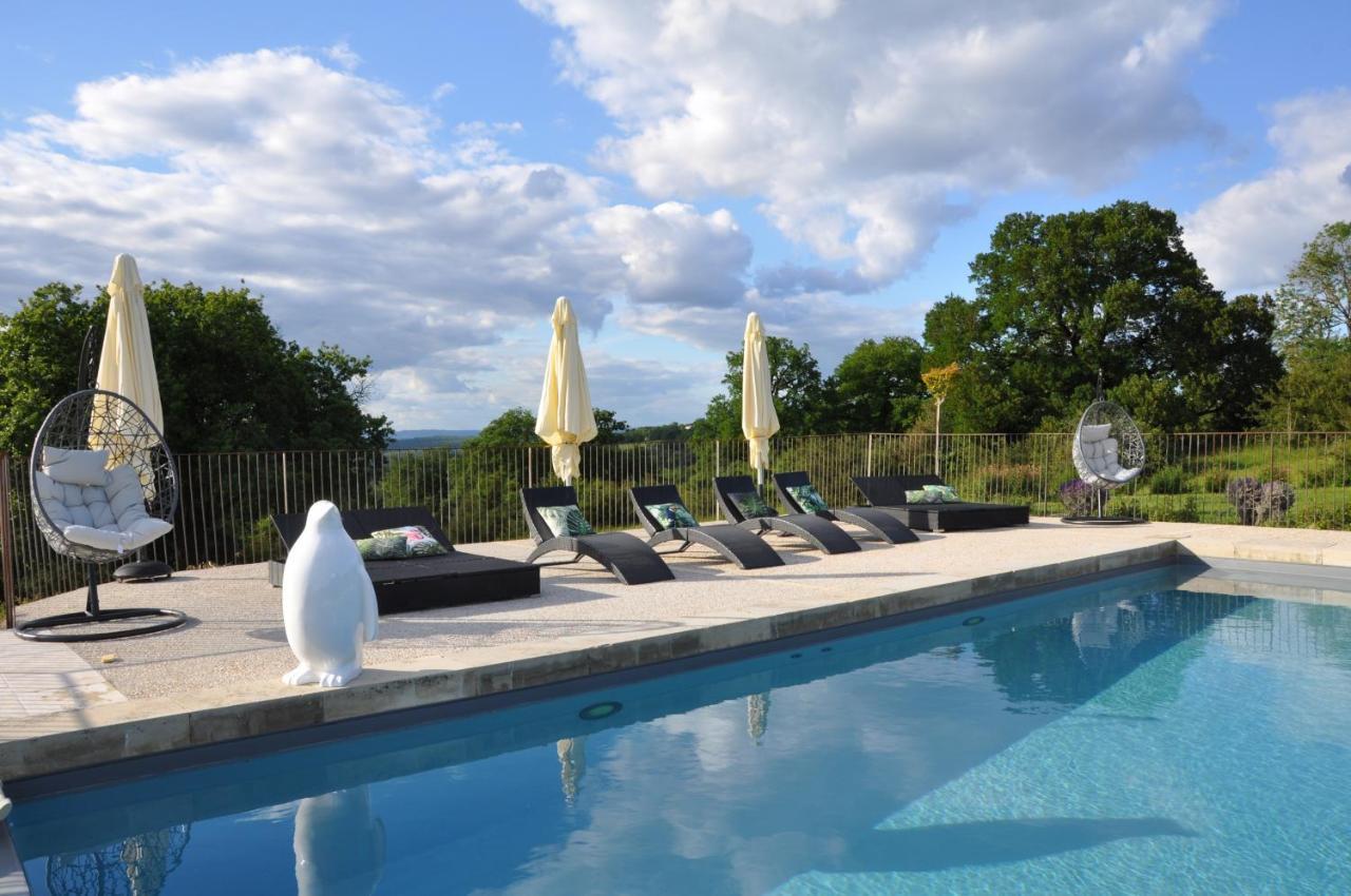 Gite 8 Pers Du Chateau De Cantecor Alvignac Esterno foto